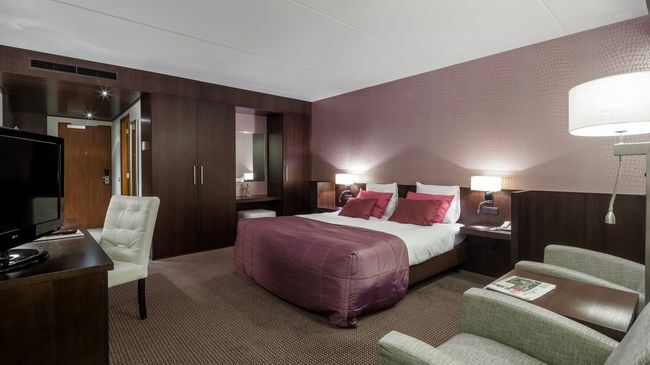 Hotel Van Der Valk Spier Dwingeloo Oda fotoğraf